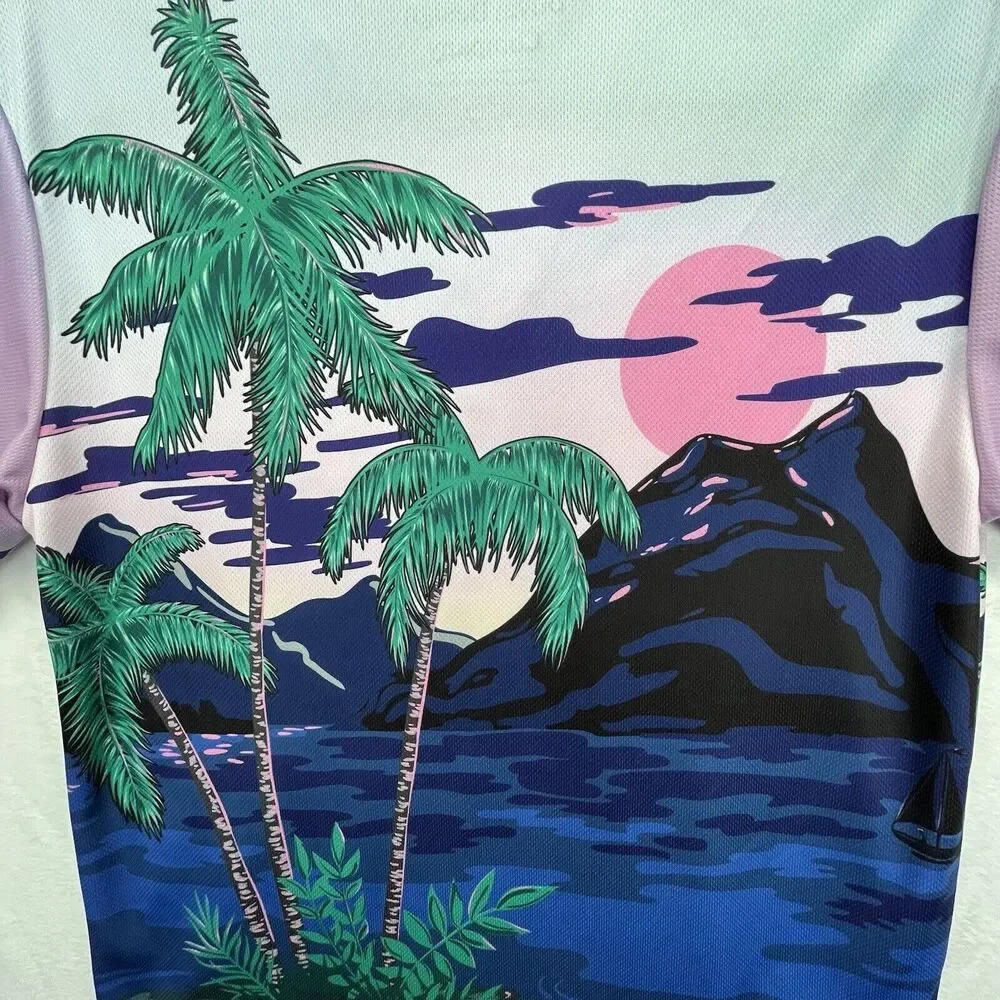 Duvin Design Company Polo Men's Small Beachy‎ Coastal Surf